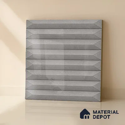 Faux Subway  Tile TL 07241 C Crayon 1006 1 ft x 1 ft Ceramic Glossy Finish - 9 mm  | 2 mm Spacer is Mandatory | Please Expect a Slight Variation of Pattern (Sample)